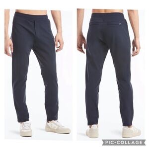 Public Rec Men's Navy Blue All Day Everyday Jogger Track Pants 32 X 34 Gym
